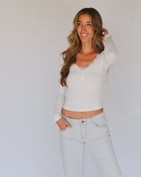 Gwen Top in White