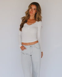 Gwen Top in White
