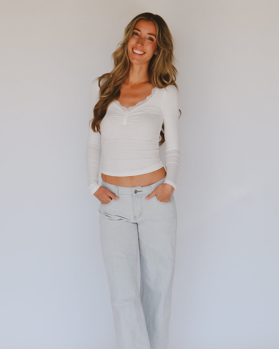 Gwen Top in White