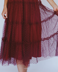 Brynn Dress in Burgundy