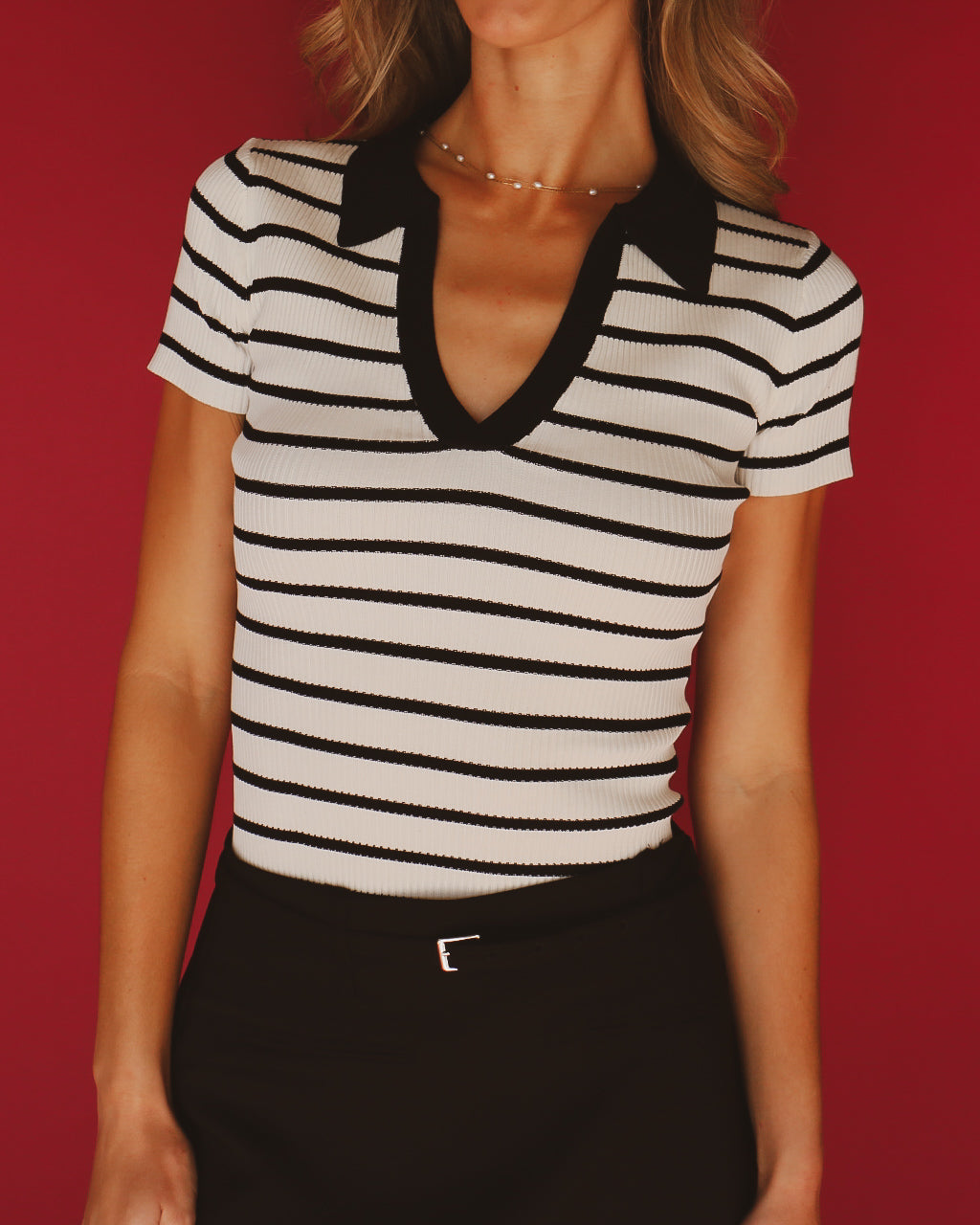 Collins Top in Black