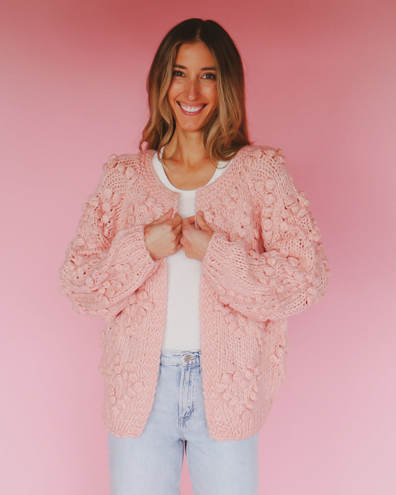 Sophie Cardigan in Pink