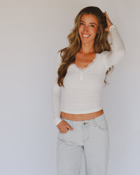 Gwen Top in White