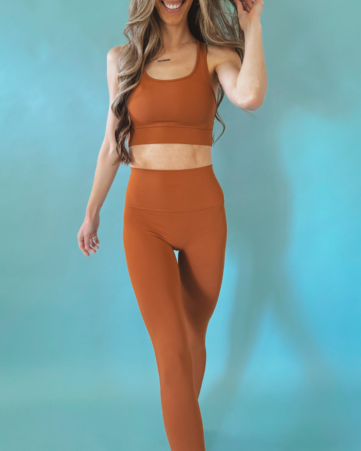 Drew Leggings in Almond