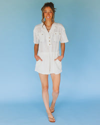 Westin Romper in Ivory