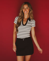 Collins Top in Black