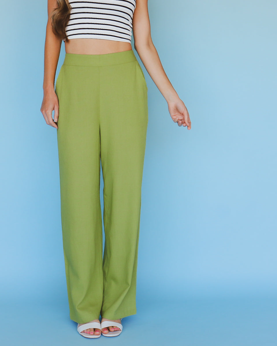 Avery Pants in Green