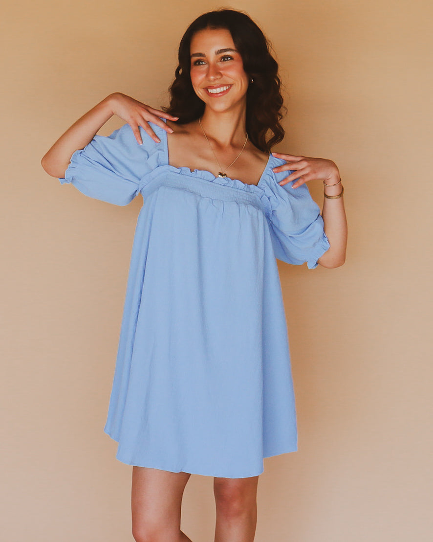 Daisy Dress in Blue