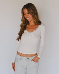 Gwen Top in White