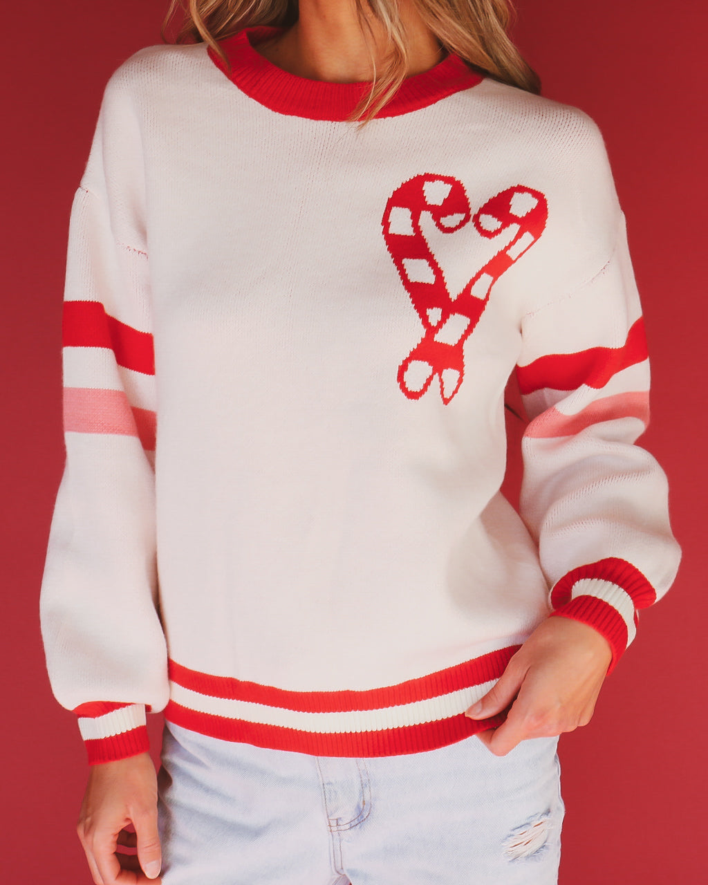 Candy Cane Pullover