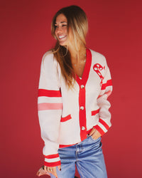 Candy Cane Cardigan