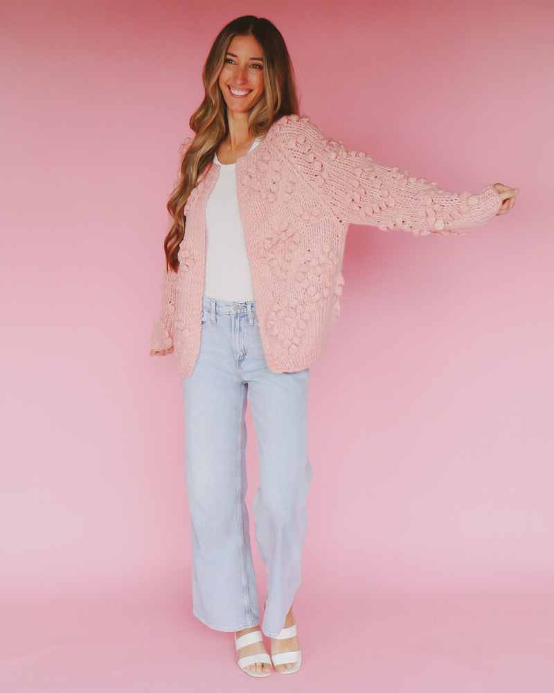 Sophie Cardigan in Pink