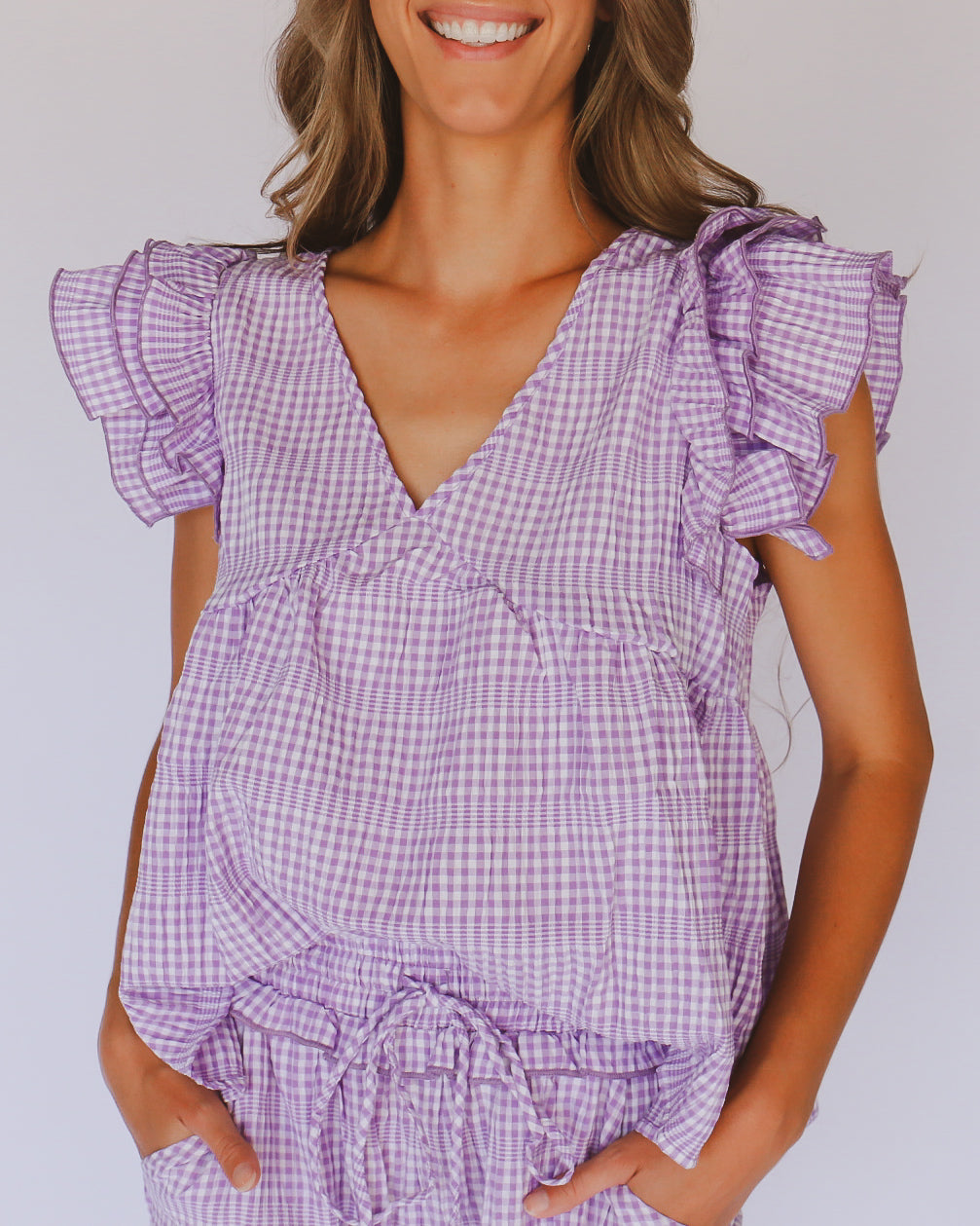 Bridget Top in Lavender