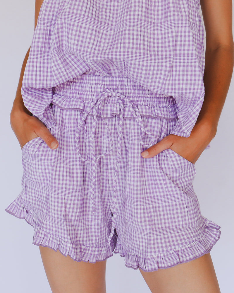 Bridget Shorts in Lavender