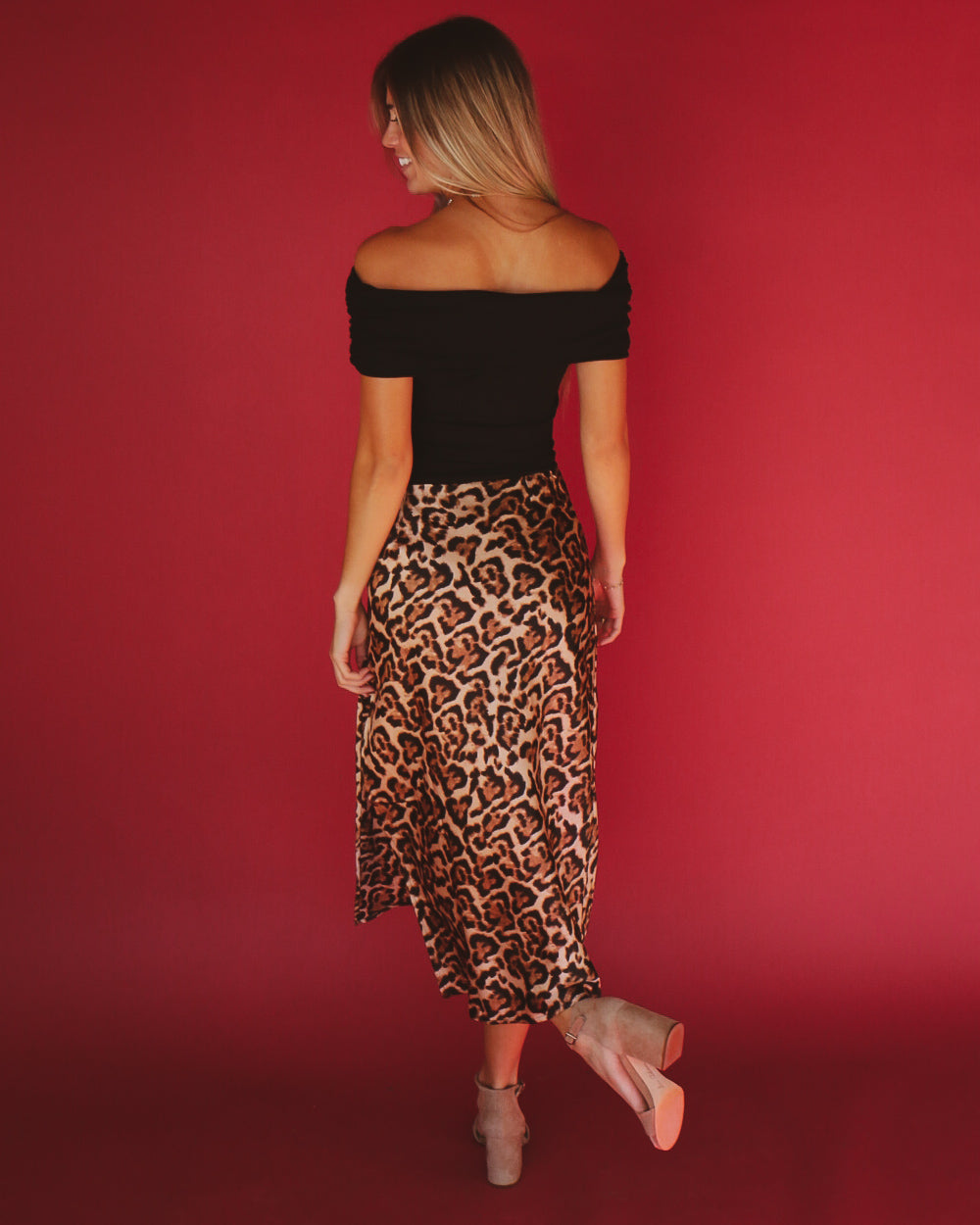 Linden Skirt in Leopard