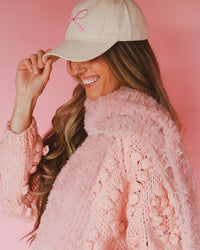 Bow Hat in Pink