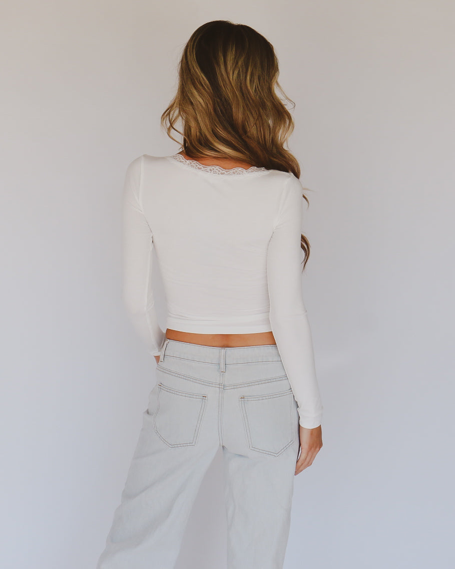Gwen Top in White
