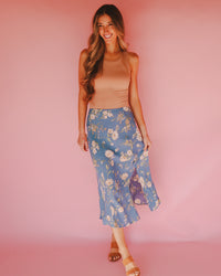 Bria Skirt in Blue