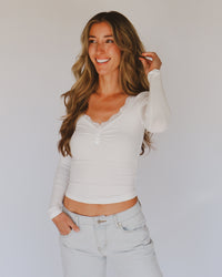 Gwen Top in White