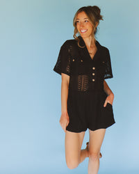 Westin Romper in Black