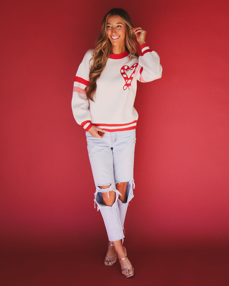 Candy Cane Pullover