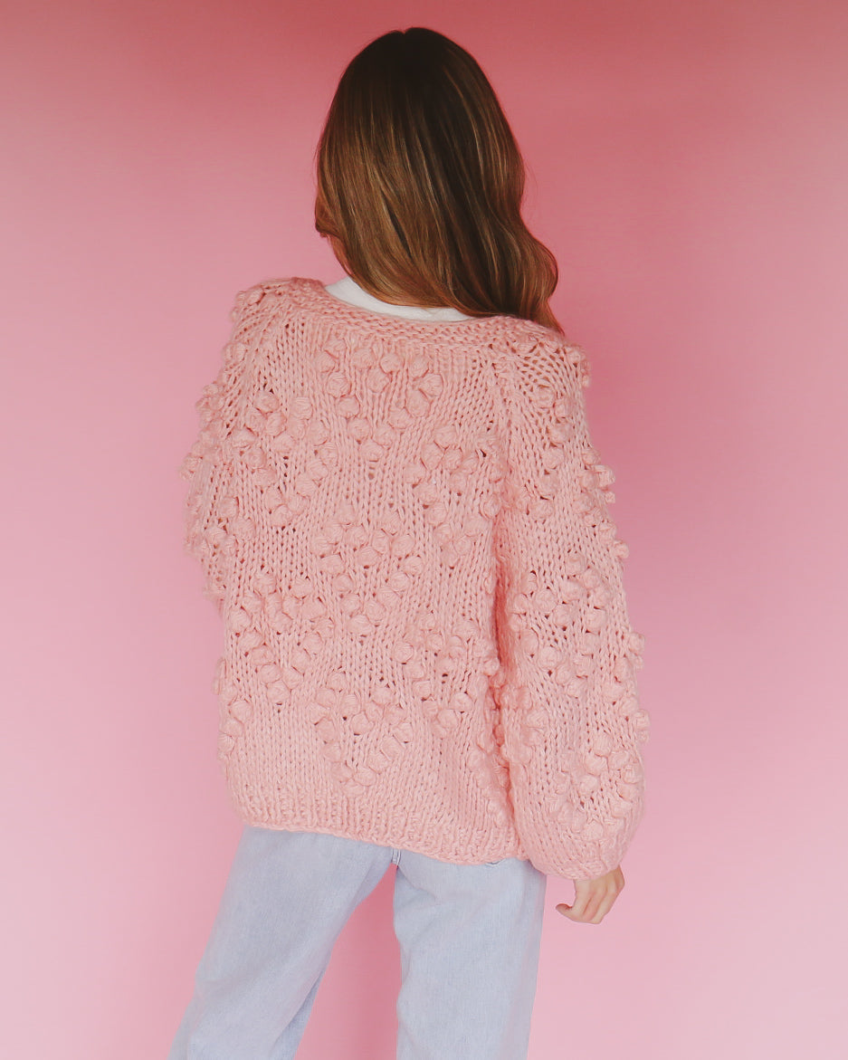 ◆Sienne◆ Sophie Wool Cardigan Light Pink S4WKN12F6 Sophie Wool Cardigan (Light Pink) - sienne