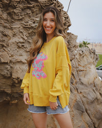 Self Love Pullover in Yellow