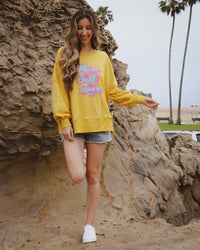 Self Love Pullover in Yellow