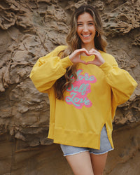 Self Love Pullover in Yellow