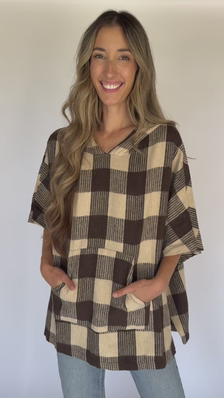 Willow Hooded Poncho