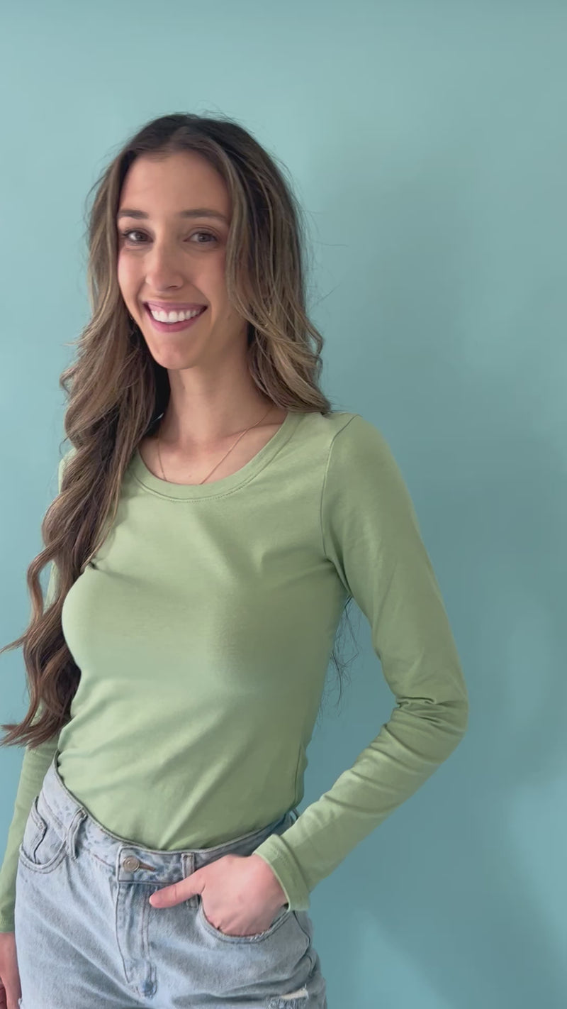 Brooke Top in Green