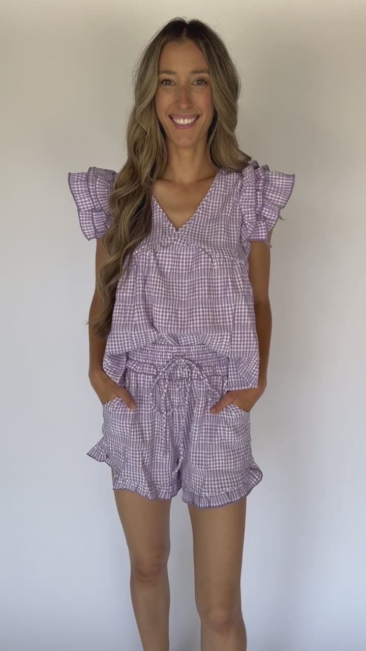 Bridget Top in Lavender