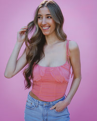 Jillian Top in Pink