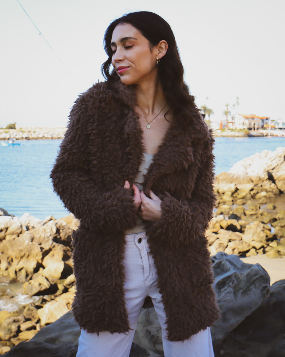 Lydia Coat in Brown